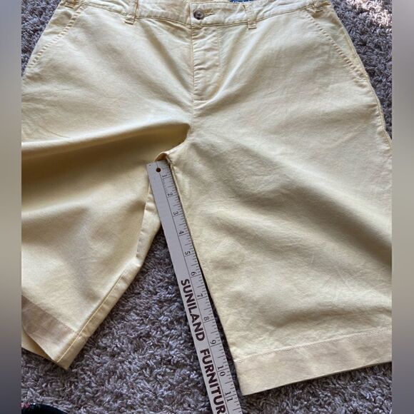 Polo by Ralph Lauren Shorts 11” Yellow Sz 18 - Picture 11 of 14
